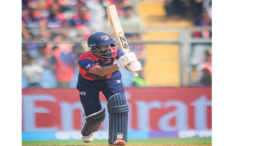 दीपेन्द्रले अर्धशतक बनाएपछि नेपालले दियो वेस्ट इन्डिजलाई १३४ को लक्ष्य