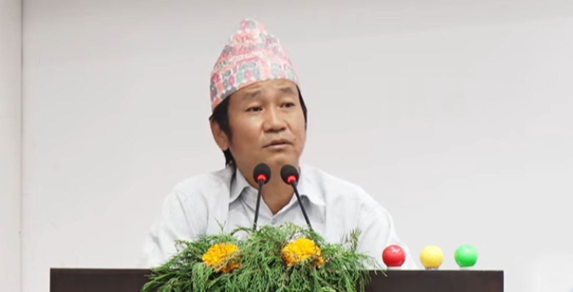 सरकारले ल्याएको बजेट खुट्टाको घाउ निको पार्ने भन्दा नयाँ जुत्ता किन्ने खालको आयो: हर्क साम्पाङ