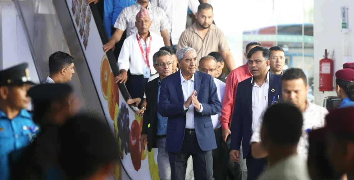 पूर्वसभापति शेरबहादुर देउवा पाँच महिनाको उपचारपछि स्वदेश फर्किए