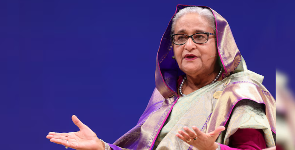 शेख हसिनाको चेतावनी: अवामी लिगबिनाको निर्वाचनले बंगलादेशमा विभाजनको बीज रोप्नेछ