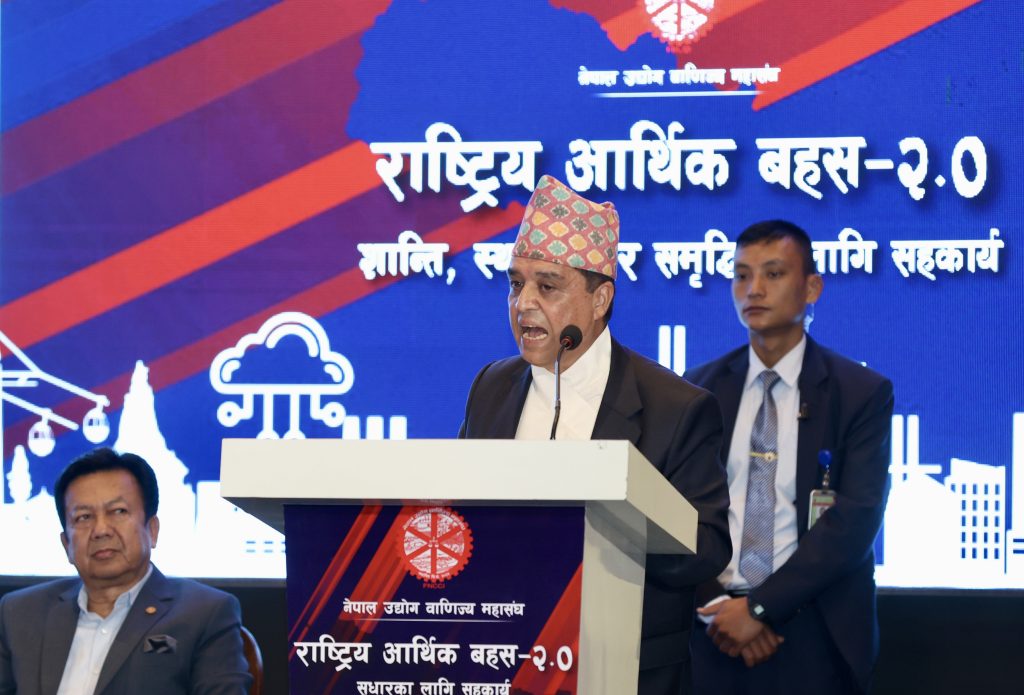 निजी क्षेत्रको मनोबल बढाउन सरकारले विशेष पहल गर्नुपर्छः अध्यक्ष ढकाल