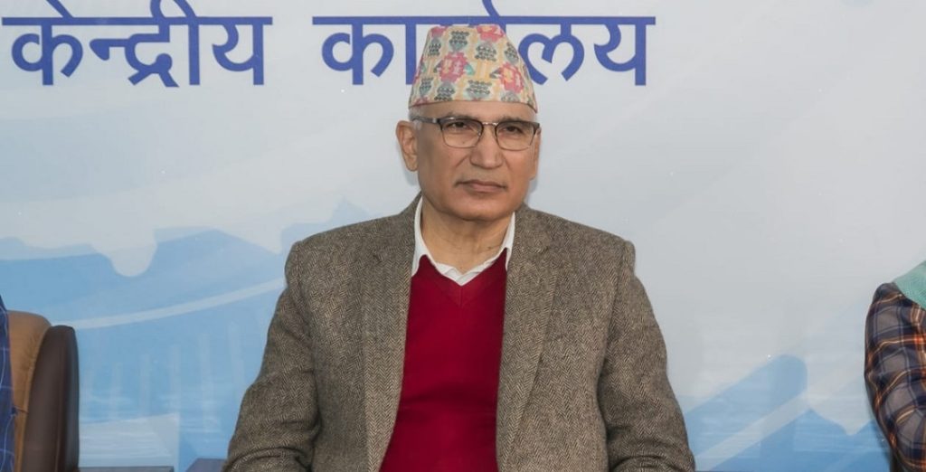 केपी शर्मा ओलीलाई नै अध्यक्ष बनाऔं -उपाध्यक्ष विष्णुप्रसाद पौडेल