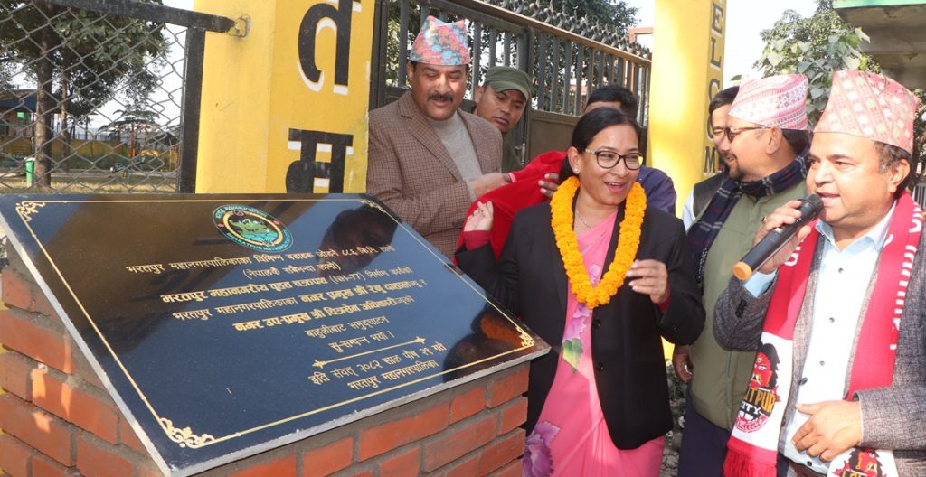 भरतपुरमा ८८ किलोमिटरभन्दा लामो चक्रपथ निर्माण, मेयर–उपमेयरले गरे उद्घाटन
