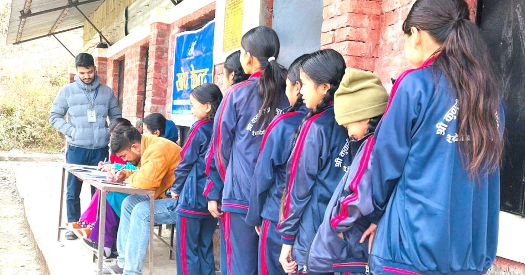 पाठेघरको मुखको क्यान्सरविरुद्ध बालिकालाई खोप दिन सुरु