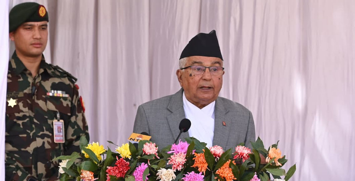 राष्ट्रपति पौडेलद्वारा वैशाख २८ गते संसद्को संयुक्त बैठकलाई सम्बोधन हुने